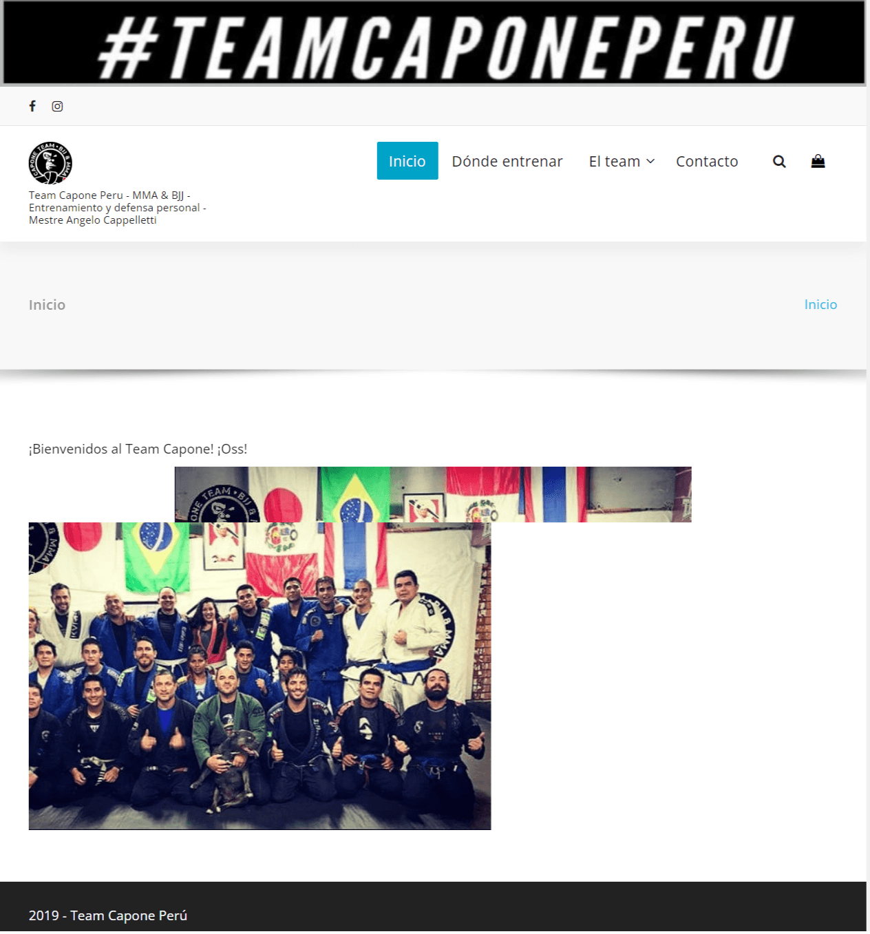 Vista previa del proyecto: Academia Capone Demo
